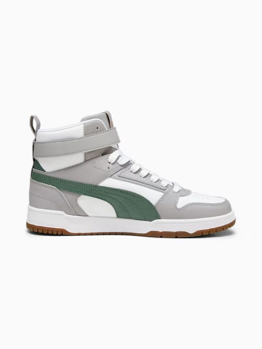 PUMA Rbd Game Ανδρικά Μποτάκια Λευκά