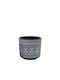 Marhome Planter Concrete Bronze 13x13x12cm.