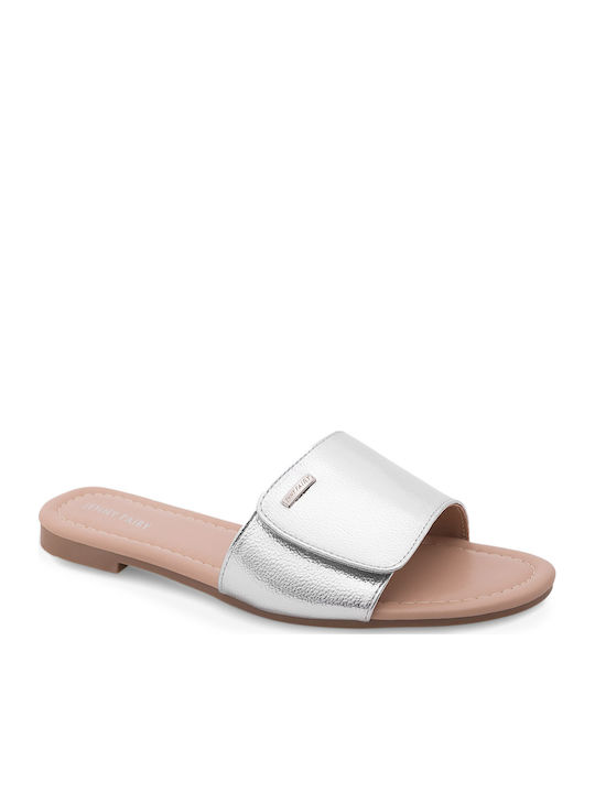 Jenny Fairy Flache Sandalen für Damen in Silber...
