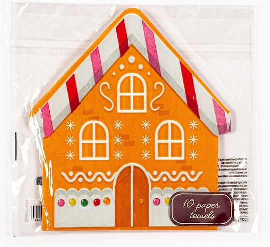 Tri-Coastal Design Комплект Коледни Салфетки Gingerbread House