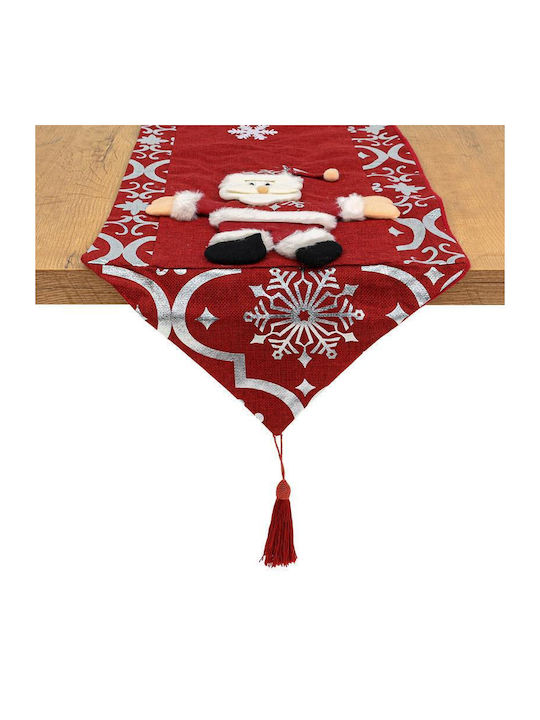 Fylliana Santa Claus Christmas Tablecloth Runne...