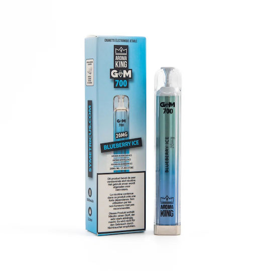 Aroma King Disposable Electronic Cigarette 700 Puffs Blueberry Ice 2ml 20mg