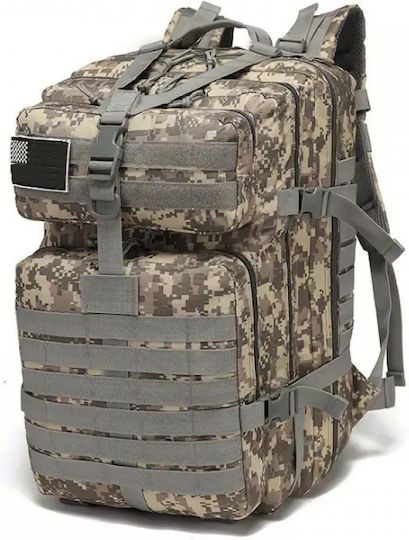 Military Backpack Backpack Digital Camo Army Beige 36lt