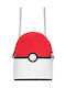 Difuzed Pokémon Poké Ball Παιδική Τσάντα Ώμου Κόκκινη 11x7x13εκ.