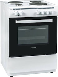 United Free-standing with Enamel Hobs White UFC-68263 United Free-standing with Enamel Hobs White UFC-68263
