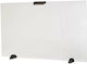 Zogometal Glass Fireplace Screen 100x50cm Black