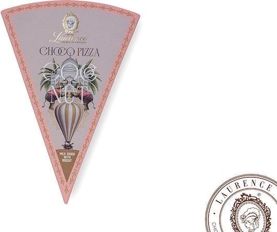 Cioco Pizza Ciocolată cu Lapte Biscuit cu Cocos 100g Laurence