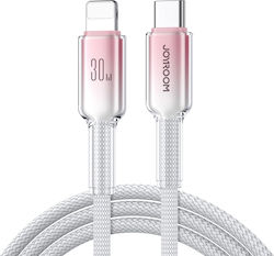 Joyroom Series Braided USB-C to Lightning Cable...
