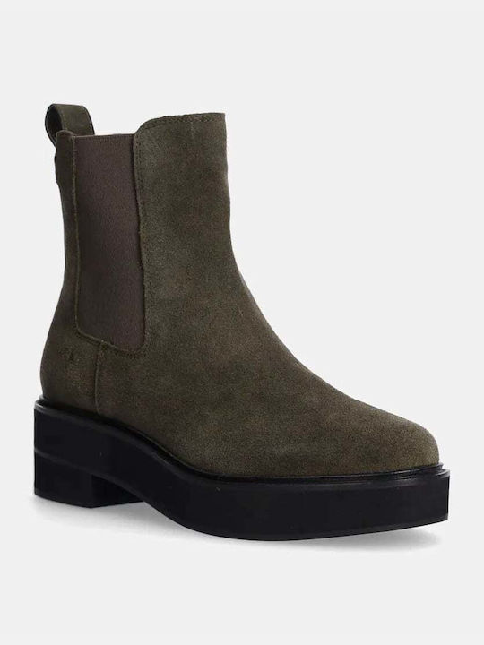 Ralph Lauren Stiefeletten Damen Grün