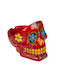 Out of the Blue Skull Ashtray Cigarette Red