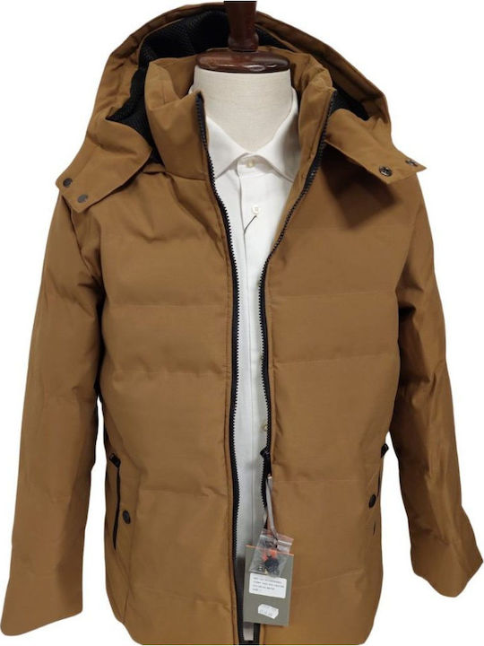 Free Man Jacket Brown