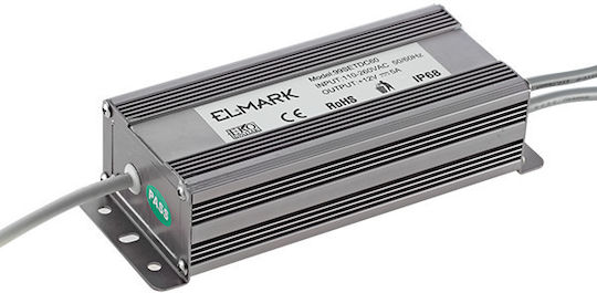 Elmark LED Power Supply Waterproof IP67 Power 60W