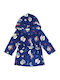 Nickelodeon Kids Hooded Bathrobe Blue