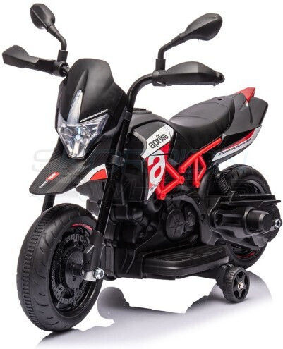 Kinder Motorrad Aprilia Dorsoduro 900 Original Elektroantrieb 6 Volt Rot