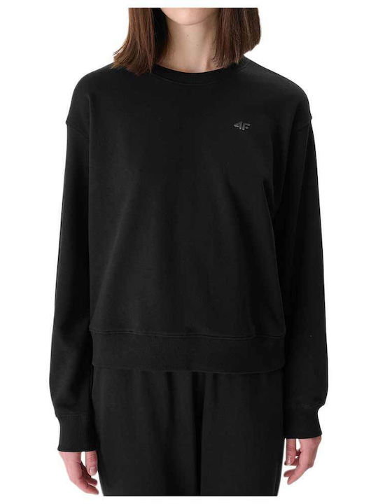 4F Damen Sweatshirt Schwarz