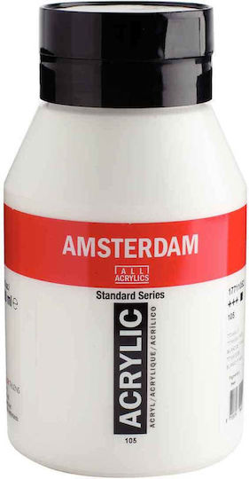 Royal Talens Amsterdam Ακρυλικό Χρώμα Ζωγραφικής Titanium Buff Light 1000ml