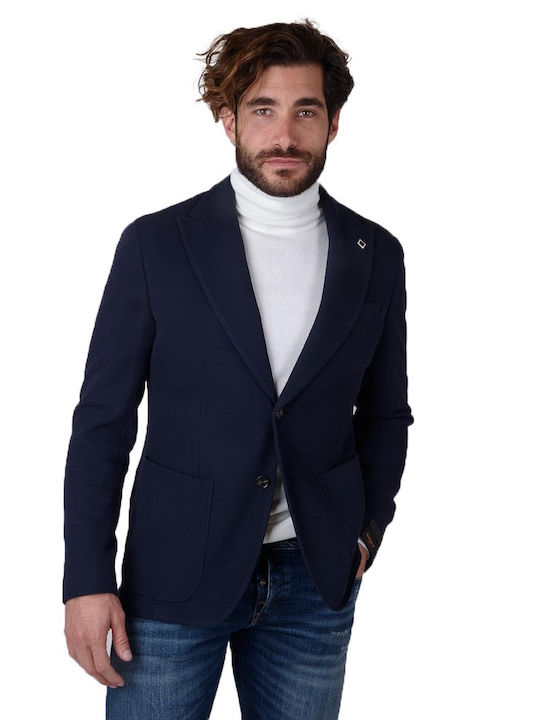 Markup Men's Winter Suit Jacket Blue