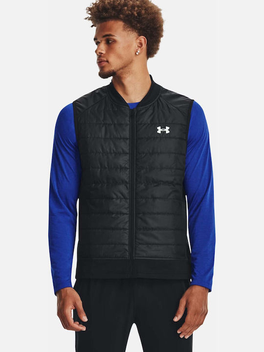 Ärmellos Sportjacke Schwarz