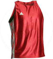 adidas Ανδρική Αμάνικη Μπλούζα ADTB142RD για Boxing Κόκκινη
