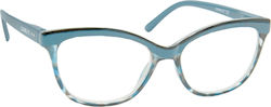 Oramont Reading Glasses +1.25 in Blue color 9073
