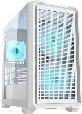 Cougar MX600 MINI RGB Gaming Mini tower Carcasă Calculator Alb