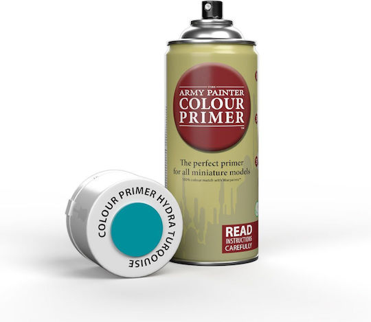 The Army Painter Model Making Paint in Spray in Turquoise color 400ml CP3033