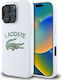 Lacoste Silicone Cracked Logo Magsafe Back Cove...