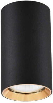 Light Prestige Einzel Spot mit Fassung GU10 in Schwarz Farbe