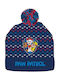 Kids Beanie Knitted Blue