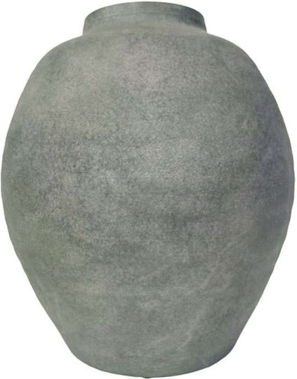 Keramikvase Minimal Grau Stein Φ25x29,5cm 2/Stück