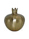 Fylliana Tabletop Lucky Charm Pomegranate Red made of Metal 12x13cm 1pcs