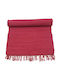 Natural Home Teppich Rechteckig Baumwolle Red
