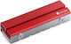 Jonsbo M.2 Ssd Passive Cooler Aluminum Red Κόκκινο