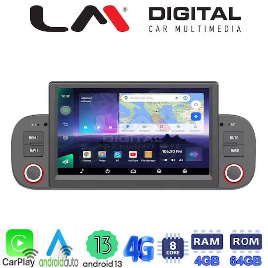 LM Digital Auto-Audiosystem für Fiat Panda 2012 (Bluetooth/USB/WiFi/GPS/Apple-Carplay/Android-Auto)