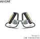 WK Beluga G1 Open Ear Bluetooth Handsfree Ακουστικά με Αντοχή στον Ιδρώτα και Θήκη Φόρτισης Μαύρα