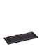 Espiel Sunset Melamine Serving Platter Rectangular made of Porcelain Brown 27x11cm