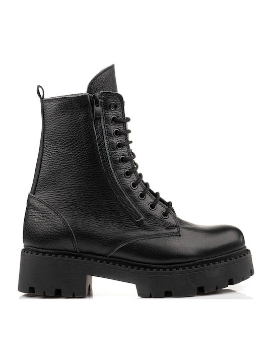 Northway Leather Black Boots