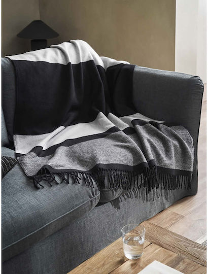 Nissa 103 Sofa Blanket Gofis Home Cotton Polyester 130x170