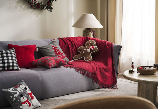 Waffle Sofa Blanket 104/02 Gofis Home Cotton Polyester 130x170