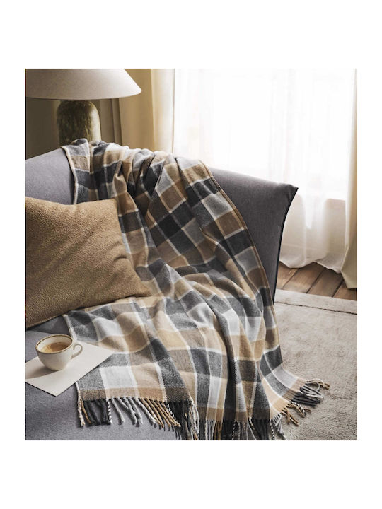 Disa 064 Sofa Blanket Gofis Home Cotton Polyester 130x170