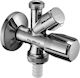Schell Βάνα / Διακόπτης Γωνιακός 1/2"x3/4" Αρσενικό