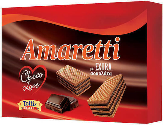 Bingo Amaretti Napolitană 12buc x68gr Choco Love Extra Ciocolată