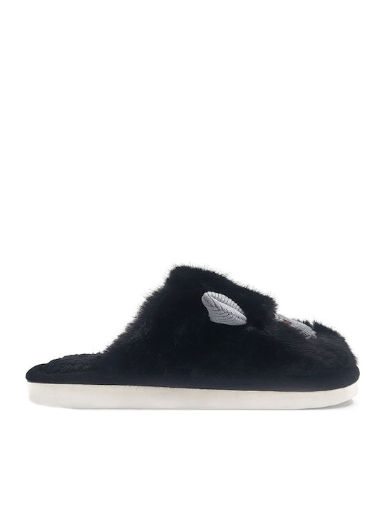Jomix Kids Slippers Black