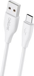 Celebrat USB 2.0 USB-C мъжки - USB-A мъжки 15W 1м (117173)