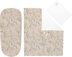 Kikka Boo Σετ Κούνιας Secret Garden Beige 6τμχ