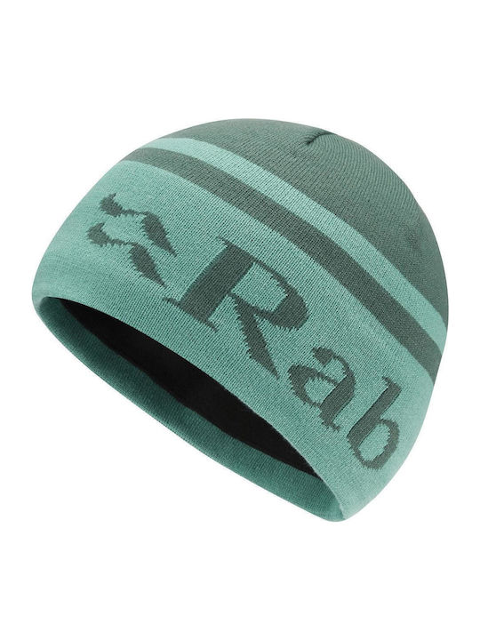 Beanie Unisex Fleece Σκούφος Πλεκτός Green Slate Glacier Blue