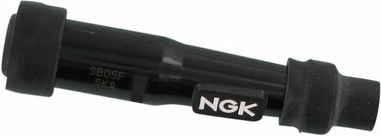 Ngk Spark Plug Cap Straight 8080 Kawasaki Gpz 1100 83-99 Cagiva W16 600 94-97 Z 81-83 Black Piece
