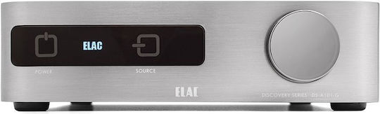 Elac Explore DS-A101 Ολοκληρωμένος Ενισχυτής Hi-Fi Stereo 80W/4Ω 40W/8Ω Ασημί