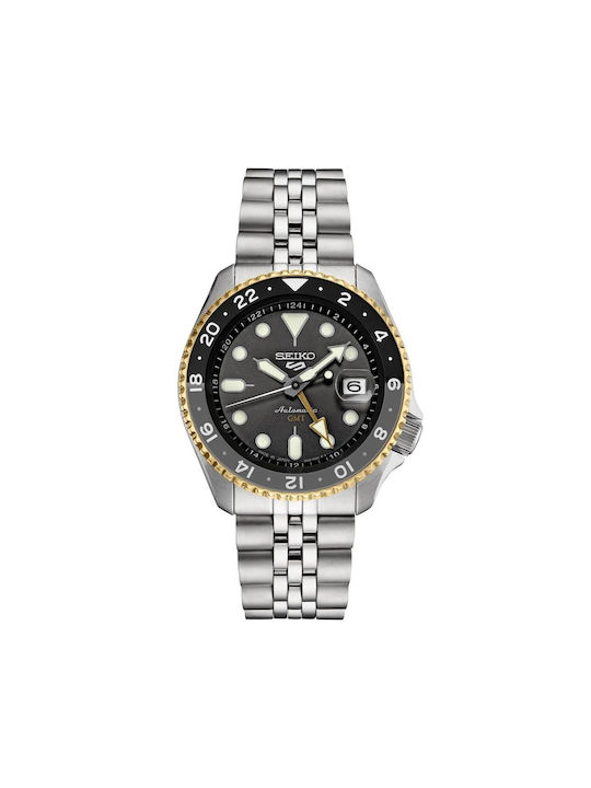 Seiko 5 Sports Ανδρικό Ρολόι 42.5mm Αυτόματο με...