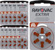 Rayovac Extra Advanced Батерии За Слухови Апарати 312 1.45V 60бр
